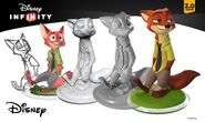 Nick Wilde Disney INFINITY Concept Art