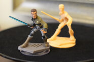 Two prototype models of Kanan Jarrus.