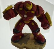 An image of the figure released by Disney to officially confirm Hulkbuster as playable.