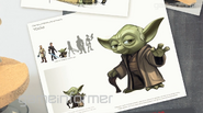 Concept art of Yoda.