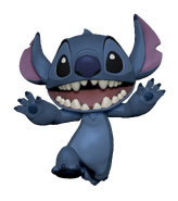 Early artwork of Stitch.