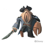 Davy Jones' concept art.