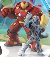 Ultron with Hulkbuster Iron Man in the promotional art that confirmed them.