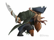 Davy Jones' concept art.