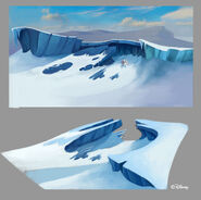 Concept art of Hoth.