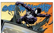 Black Suit Spider-Man in the Ultimate Spider-Man Comics.