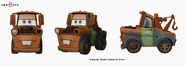 Mater's character model.