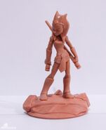 Clay figure models of Ahsoka