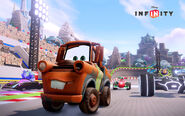 Disney Infinity Toybox Mode racing