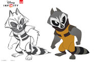 Concept art of Rocket.