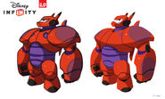 Concept art of Baymax.