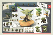 Concept art of Yoda.