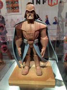 Clay figure models of Darth Vader