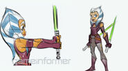 Concept art of Ahsoka.