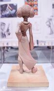 Clay figure models of Princess Leia