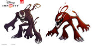 Concept art of Symbiotes.