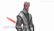 Darth Maul's concept art.