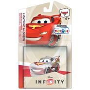 Crystal Lightning McQueen Toys "R" Us pckaging.