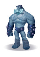 Concept art of a Small Frost Giant.