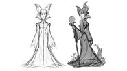 Maleficent's concept art