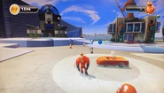 Mr. Incredible unboxing the car