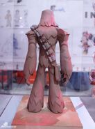 Clay figure models of Chewbacca