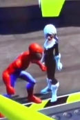 BlackCat2.png (48 KB) Black Cat standing next to Spider-Man.
