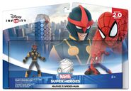 Spiderman and nova packaging