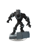 Artwork of Black Panther's figure