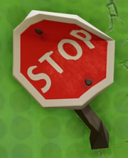 Hulk Stop Sign