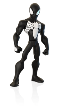 disney infinity black spiderman power disc