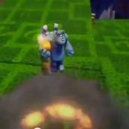 Sulley using the Star Command Boost Pack