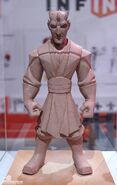 Clay figure models of Darth Maul