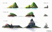 Island Silhouettes Roughs 02
