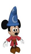 Sorcerer's Apprentice Mickey in-game model