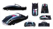 Concept art of the car.