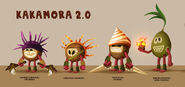 Concept art of Kakamora.