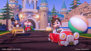 The car driven by Vanellope