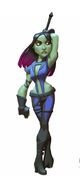 Concept art of Gamora.