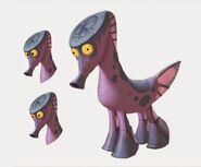 Concept art of the Alien Horse.