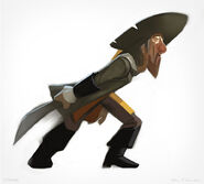 Concept art of Barbossa.