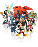 Stitch along with other Disney Originals