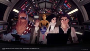 Announce RATE.png (3.65 MB) Chewbacca and Han Solo piloting the Millennium Falcon.