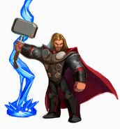 Concept art of Thor.