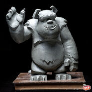 Sulley's prototype figure.