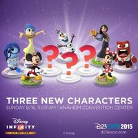 Who are these 3 D23 mystery characters?