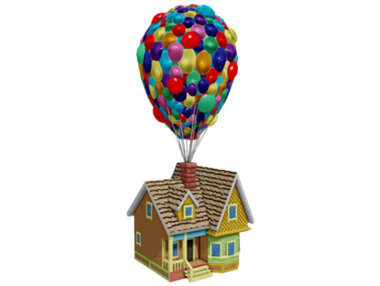 Carl's House From the Disney/pixar Movie UP 
