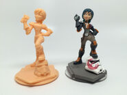 Two prototype models of Sabine Wren.