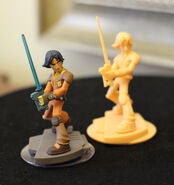 Two prototype models of Ezra Bridger.