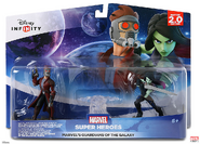 Marvel's Guardians of the Galaxy Play Set with Star-Lord and Gamora.